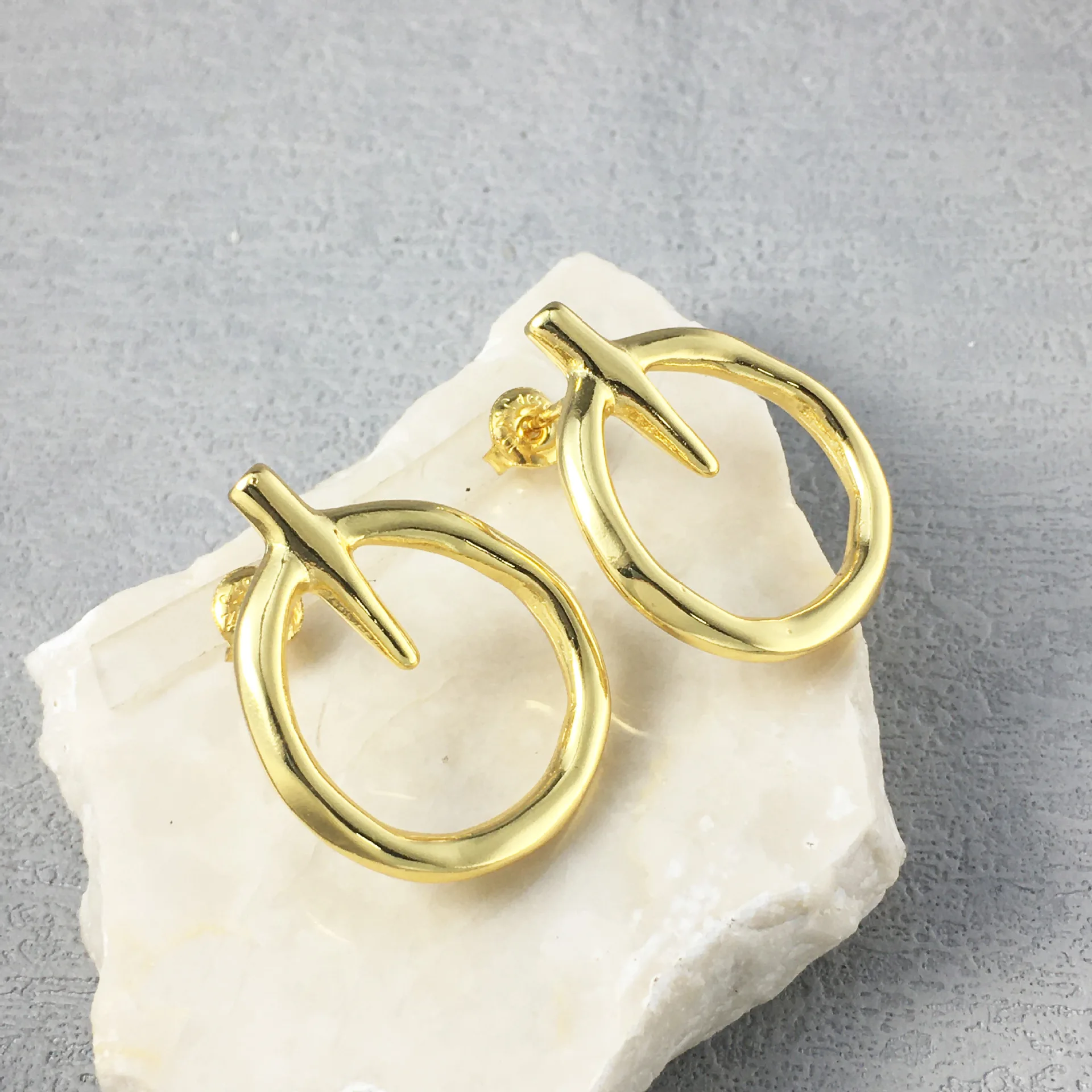 

2024 UNOde50 earrings best-selling Spain Alta boutique creative Mulheres Brincos wave