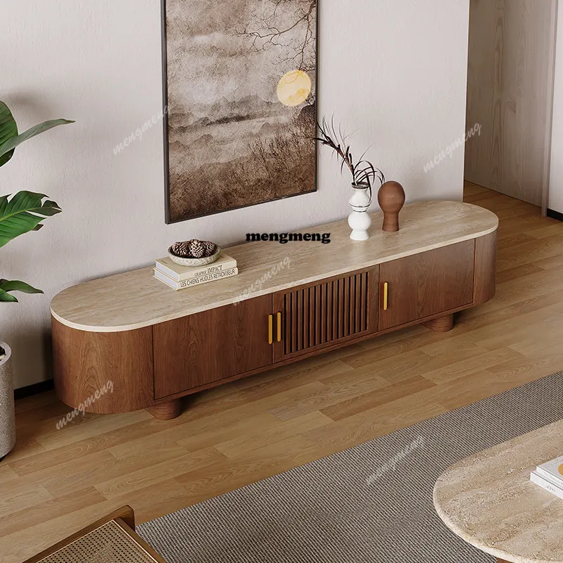 

Скандинавская современная тумба под телевизор, универсальная декоративная подставка для ТВ, минималистичная мебель для гостиной, мебель для телевизора