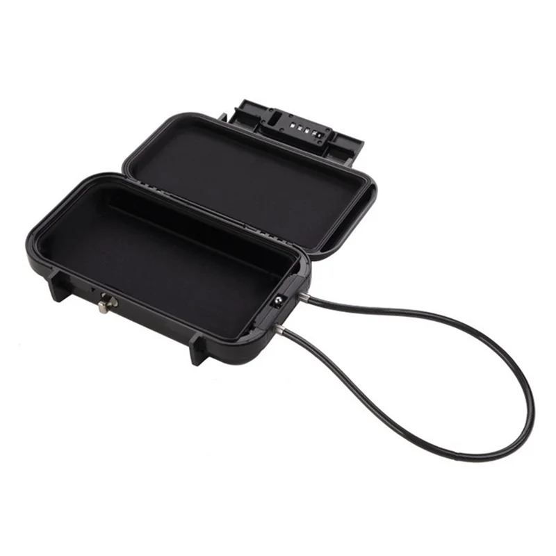 

2025 Trend Lock Box, Phone Lock Box, Security Lock Box, Transparent Outdoor Waterproof Travel Safe,Password Storage Box