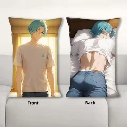 Dakimakura Anime Langa Hasegawa - SK8 Pillow Cover Sofa Cushion Double-side Print Throw Pillow Case 40X60cm