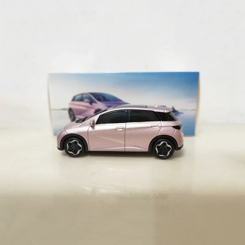 1:64 Scale BYD DOLPHIN EV Haitun BYD YUAN PLUS Vehicle Alloy Car Model Diecast Toy Collectible Ornament Souvenir Toys Cars