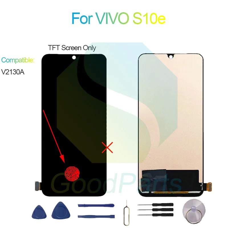 For VIVO S10e LCD Display Screen 6.44