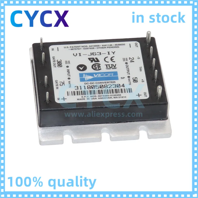 

VI-J63-IY VI-J64-IY VI-J60-IY VI-260-IV DC-DC Isolated Buck Power Module