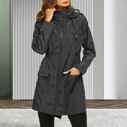Adult Zipper Hooded Ponchos High-quality EVA Material Suitable for any Season and Outdoor Activities