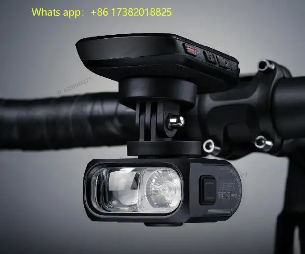 1300PRO Dual Mounted Bike Light, Cut-off Line Beam Bicycle Light with ANT+, Compatible with  Di2 System