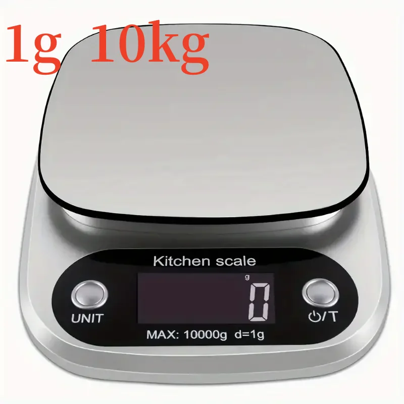 1pc Accurate Digital Kitchen Scale for Cooking and Baking - 22lb Capacity in Grams and Ounces Perfect for Coffee Meat and More