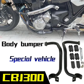 For Honda CB1300, CB 1300, 2021, 2022 motorcycle upper and lower crash bar frame protector, engine hood bumper