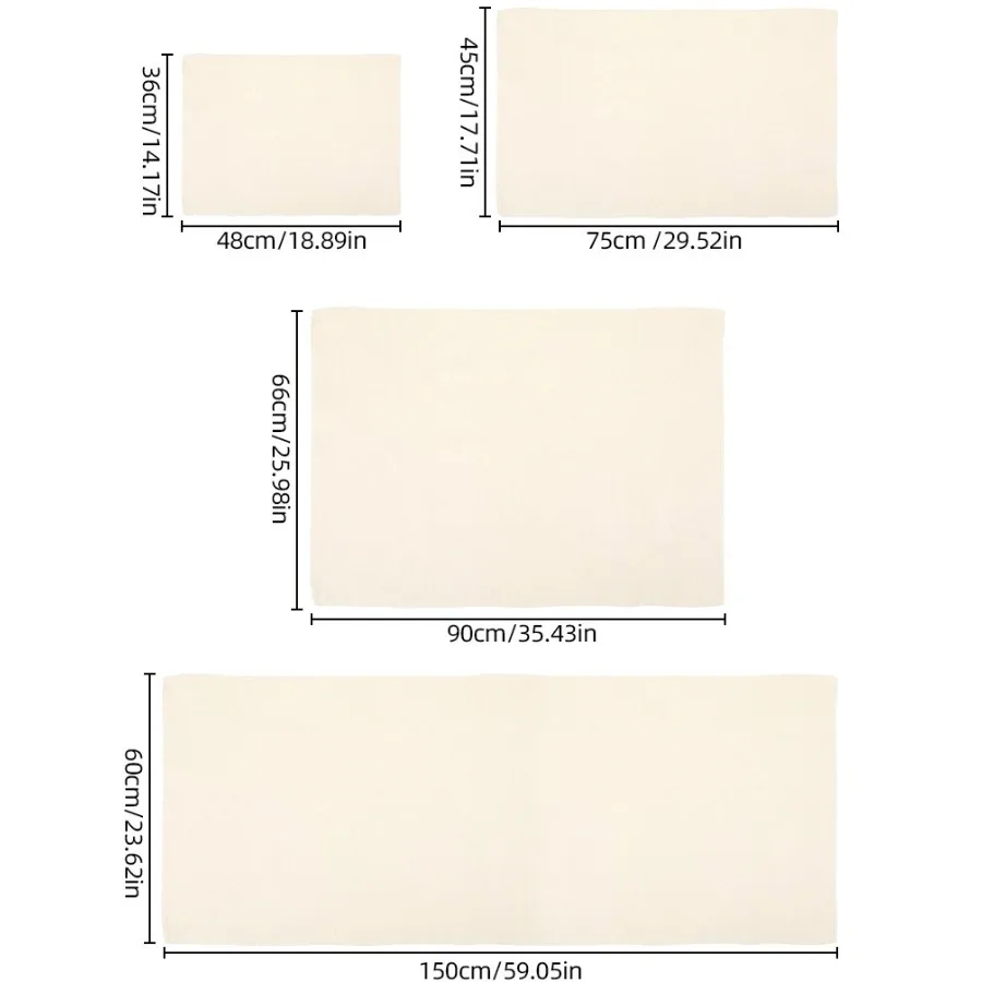 Proofing Linen Fermented Cloth Couche Pastry Dough Bakers Pans Baguettes Loaf Cloth Baking Kitchen Tool French Bread - Image 6