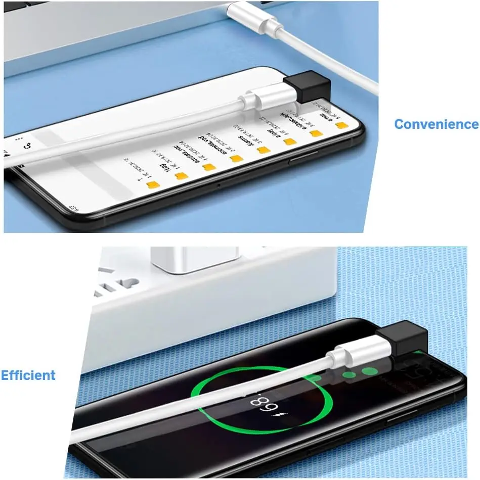 محول USB C U الشكل، محول USB C 180 درجة 3 عبوات، محول تمديد USBC بسرعة 10 جيجابت في الثانية إلى USBC