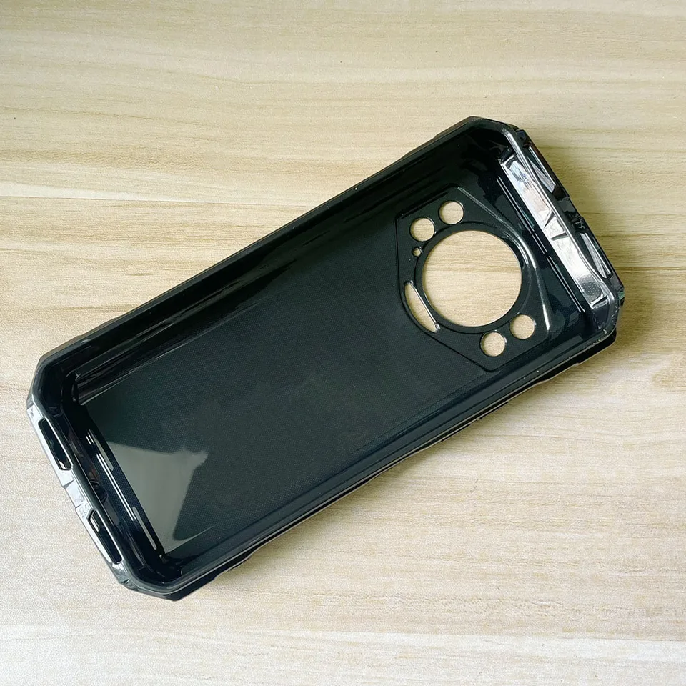 Coque Silicone Housse & Film Protection Verre Trempé pour Doogee S35