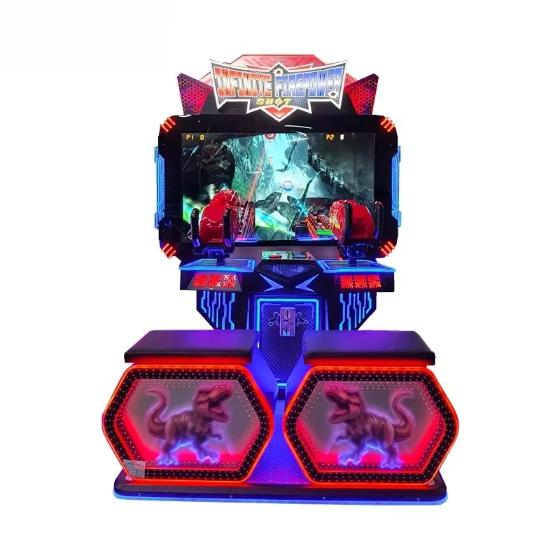 Indoor Coin Operated 2 Players Shooting Simulator Gun Shooting Arcade Game Machine for Cheap Factory Price Sale
