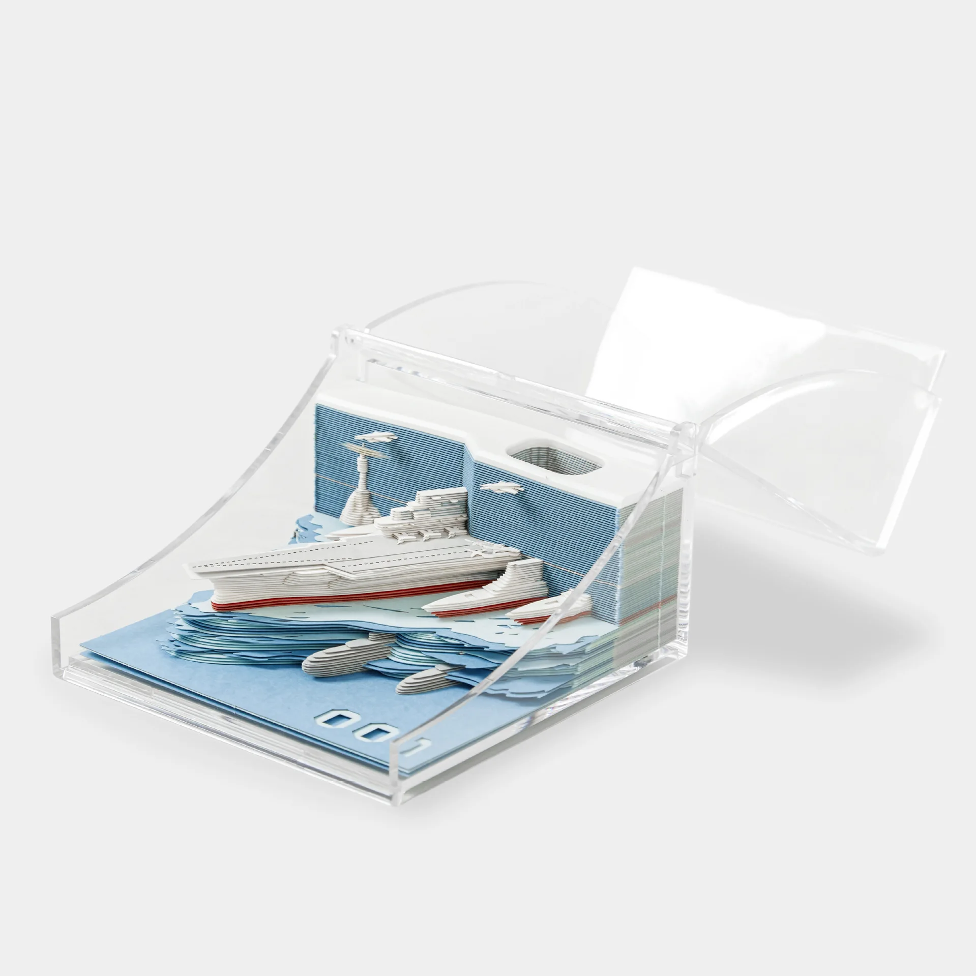 الكلاسيكية 3D ستيريو لزجة ملاحظة تيتانيك لابوتا سطح المكتب الزخرفية زخرفة فريدة من نوعها الإبداعية الفنية هدية للأصدقاء