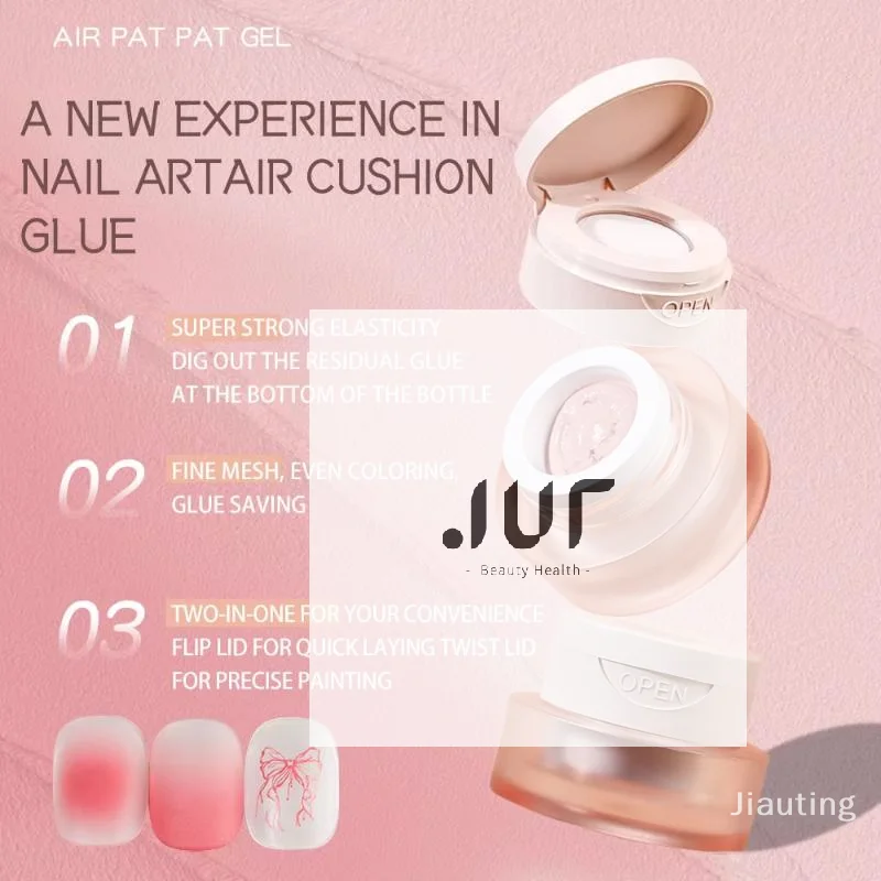 

Клей для лака для ногтей розового цвета, клей для дизайна ногтей на воздушной подушке, клей для гипсовой живописи высокой насыщенности для домашнего салона «сделай сам»