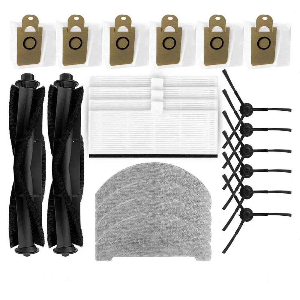 For Imou L11 Imou L11 Pro Robot Vacuum Cleaner Main Brush Spin Edge Side Brush Hepa Filter Mop Rag Dust Bag Accessories Kit