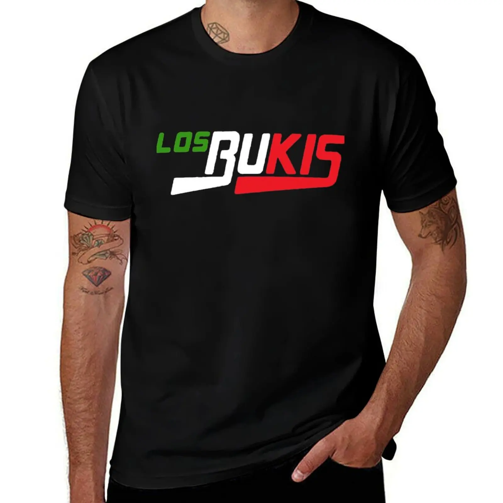 

Los Bukis (Tricolor) T-Shirt man t shirts cotton t shirts for man slim fit T-Shirt