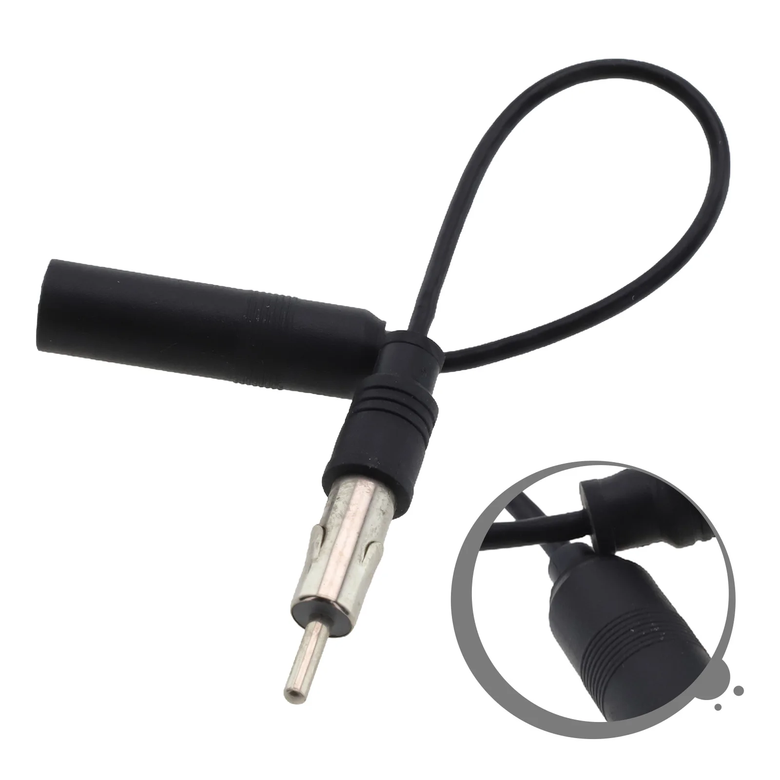 

Actual ABS Radio Installation Slight Deviations Antenna Adapter Car Stereo Audio Radio High Quality ABS Adapter