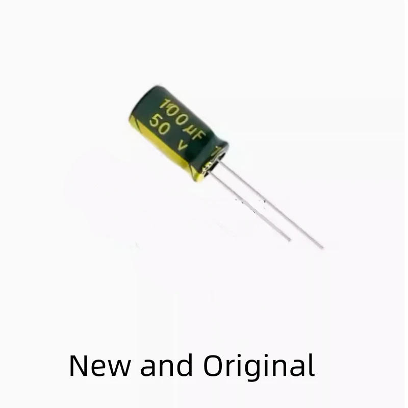 

High frequency, low resistance, long life, high temperature resistance electrolytic capacitor 100UF50V 6X11MM