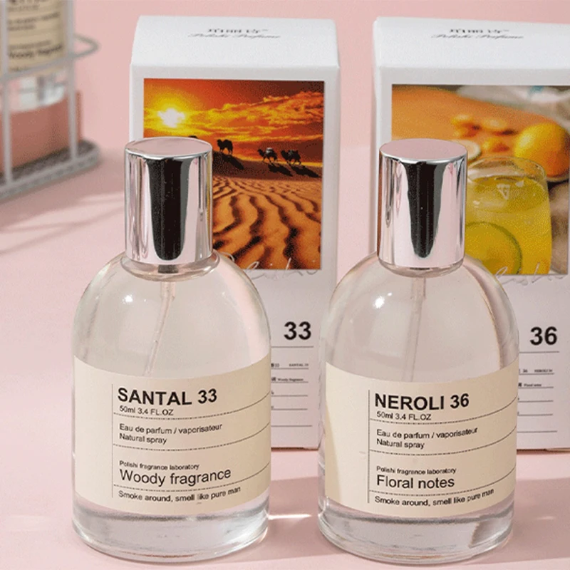 Perfume de laboratorio de sándalo, té negro para mujer, fragancia ligera de larga duración, nicho fresco, Unisex, elegante, Perfume de Colonia Woody