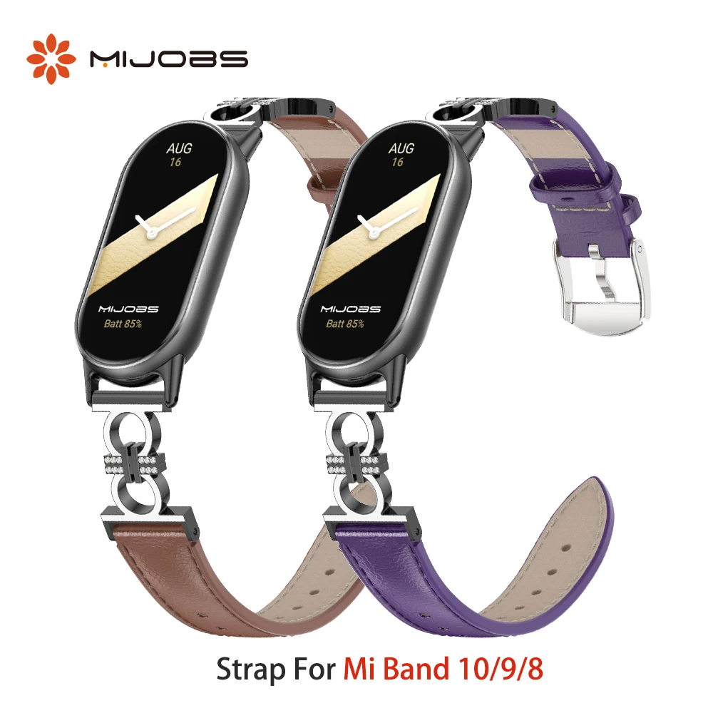 Strap for Xiaomi Smart Band 10 9 8 Bracelet For Mi Band 10 Watchband For Mi Band 9 Correa Wristband for Mi Band 8 Global Version