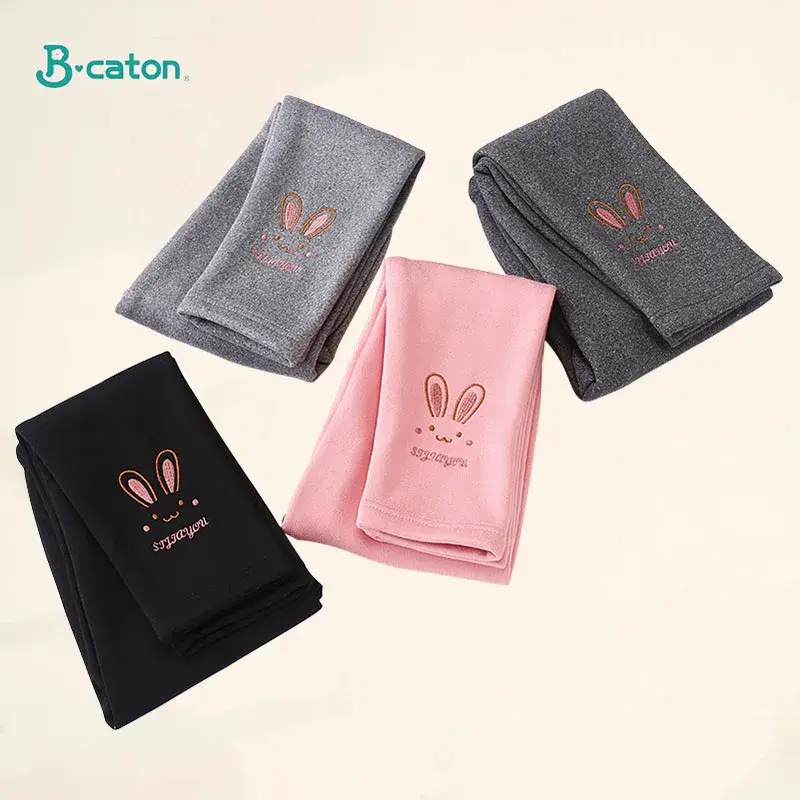Autumn Winter Children Girl's Legging Thicken Warm Kids Girl Warm Plush Legging Trousers Elastic Waist Leggings Kids Pants - Image 4