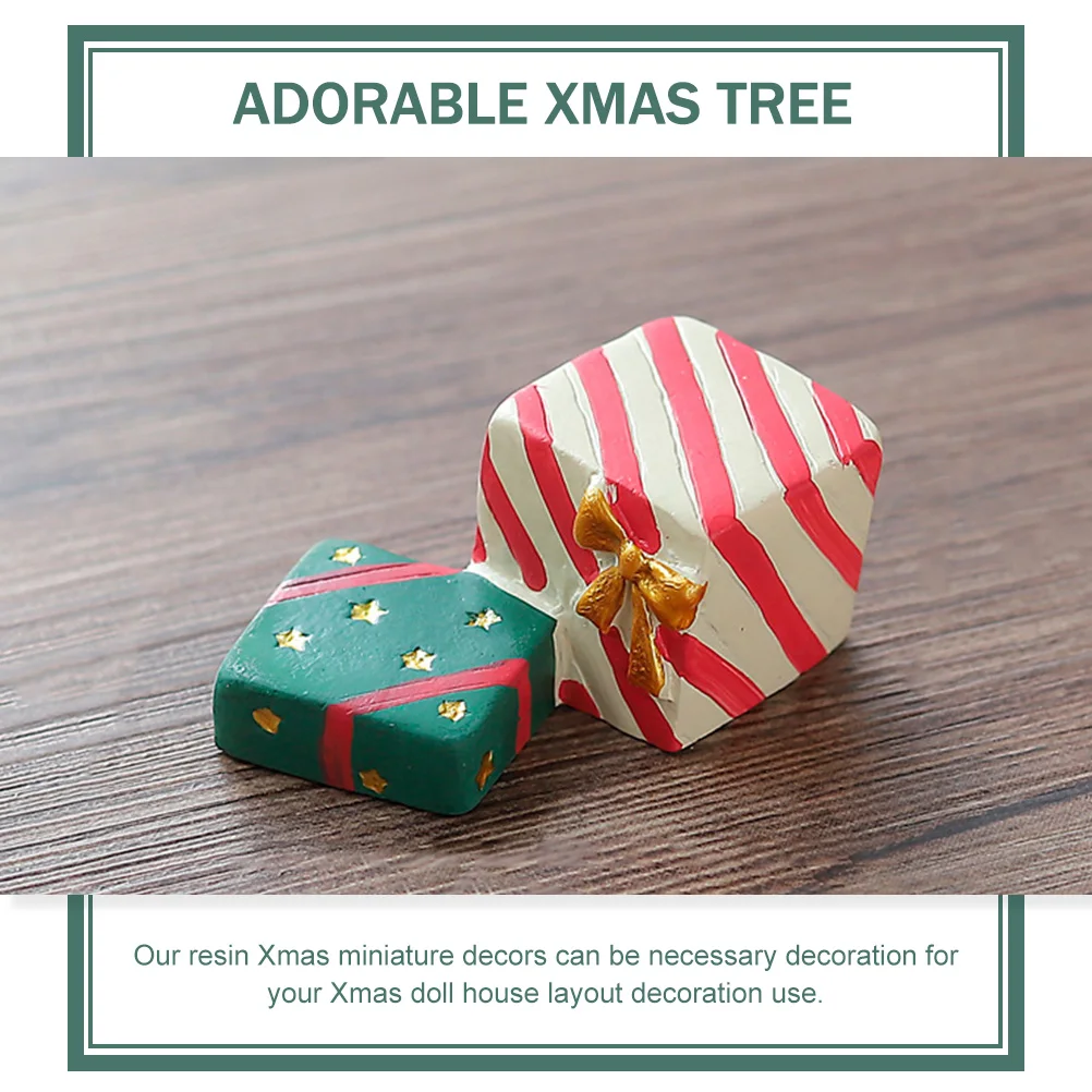 

3Pcs Xmas Ornament Miniature Christmas Decorations Resin Snowman for Aquarium Fish Tank Miniature Snowman Garden Accessory