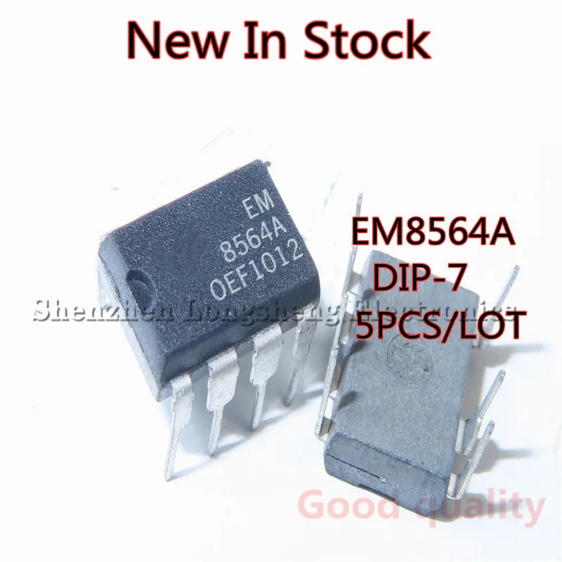 

10PCS/LOT 8564A EM8564A DIP-7 power chip New In Stock