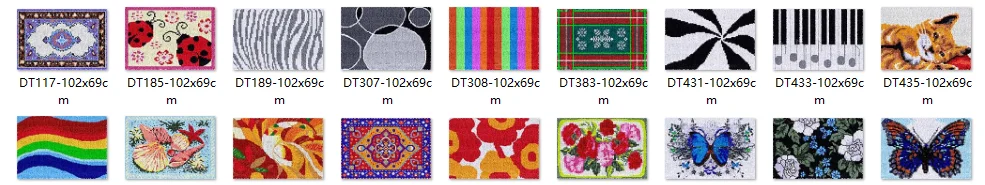 

Комплект крючков для защелки пчелы, ковер, печать на холсте, лебеди, ручная страна Xaoppakket, сделай сам, ковер, вышивка, ручная работа, 69-102, бабочка