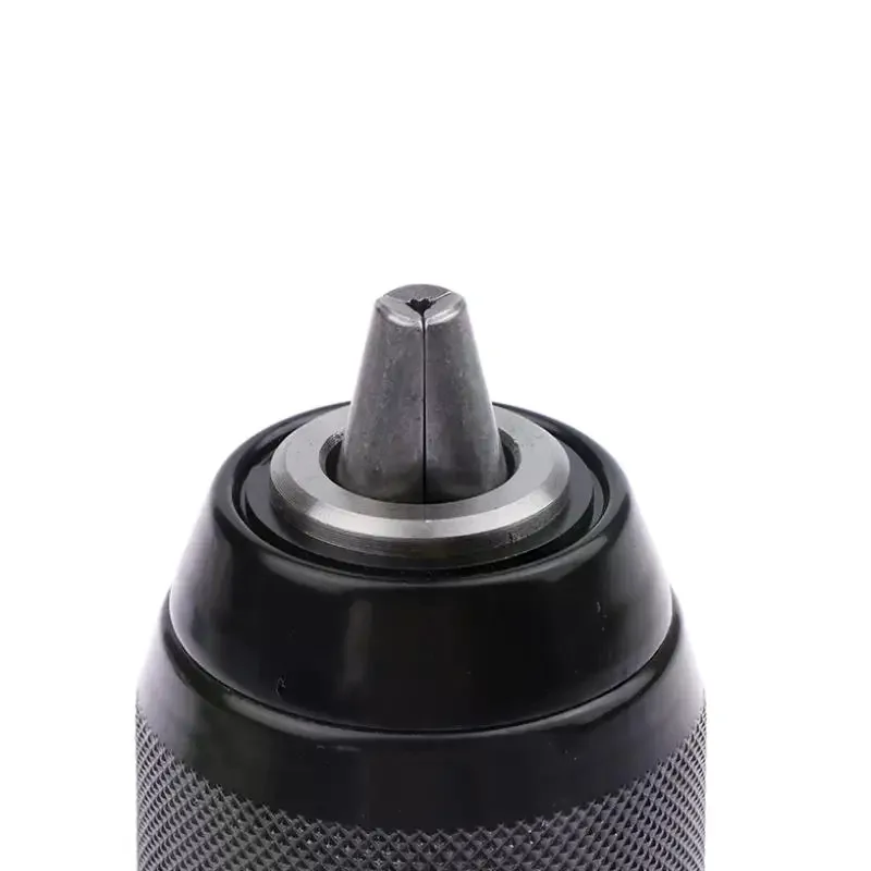Self-Locking Drill Chuck 0.8-10mm Thread 3/8-24UNF 75x40mm Ratchet Keyless Metal Drill Chuck For Electric Drills