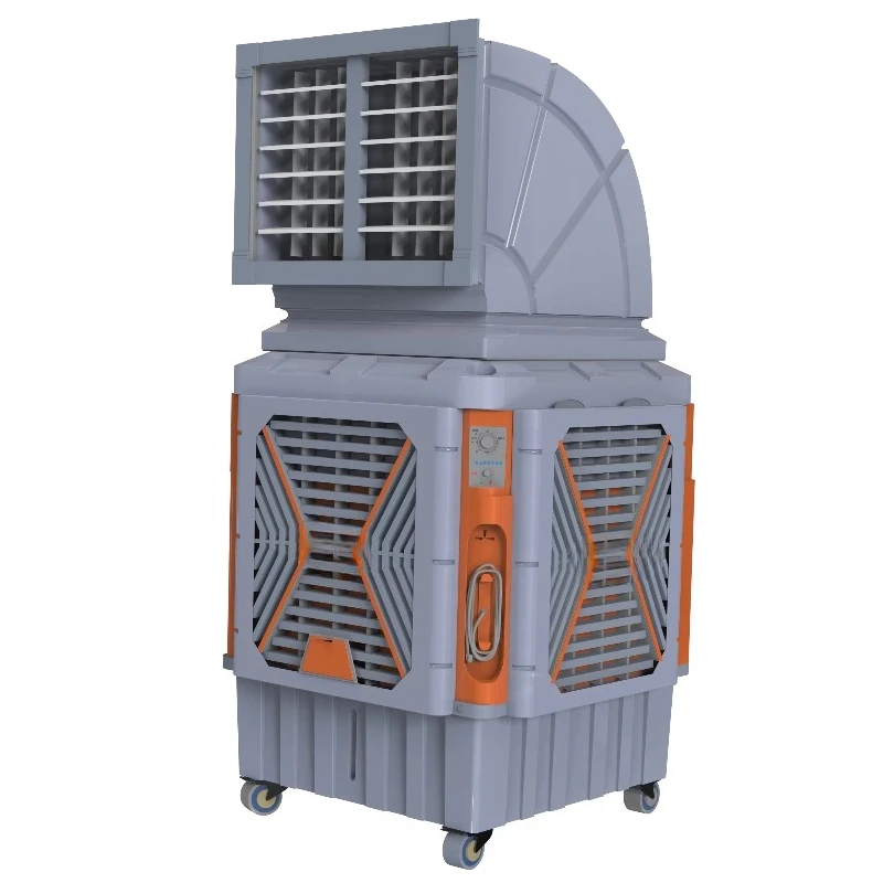 

The newly designed portable industrial water evaporative air cooler