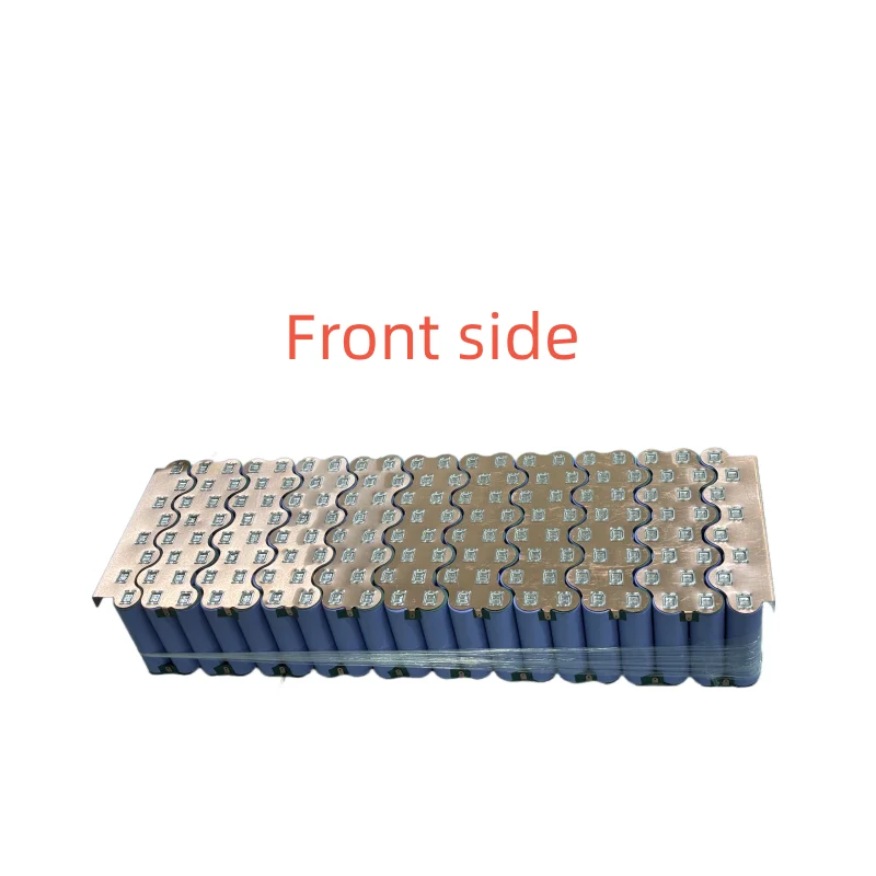 21700-20S8P Copper Busbar Sandwich for 74V Electric Motorcycle Battery 0.3mm Thickness No Gap Easy Solder Set of 1Above The Flow