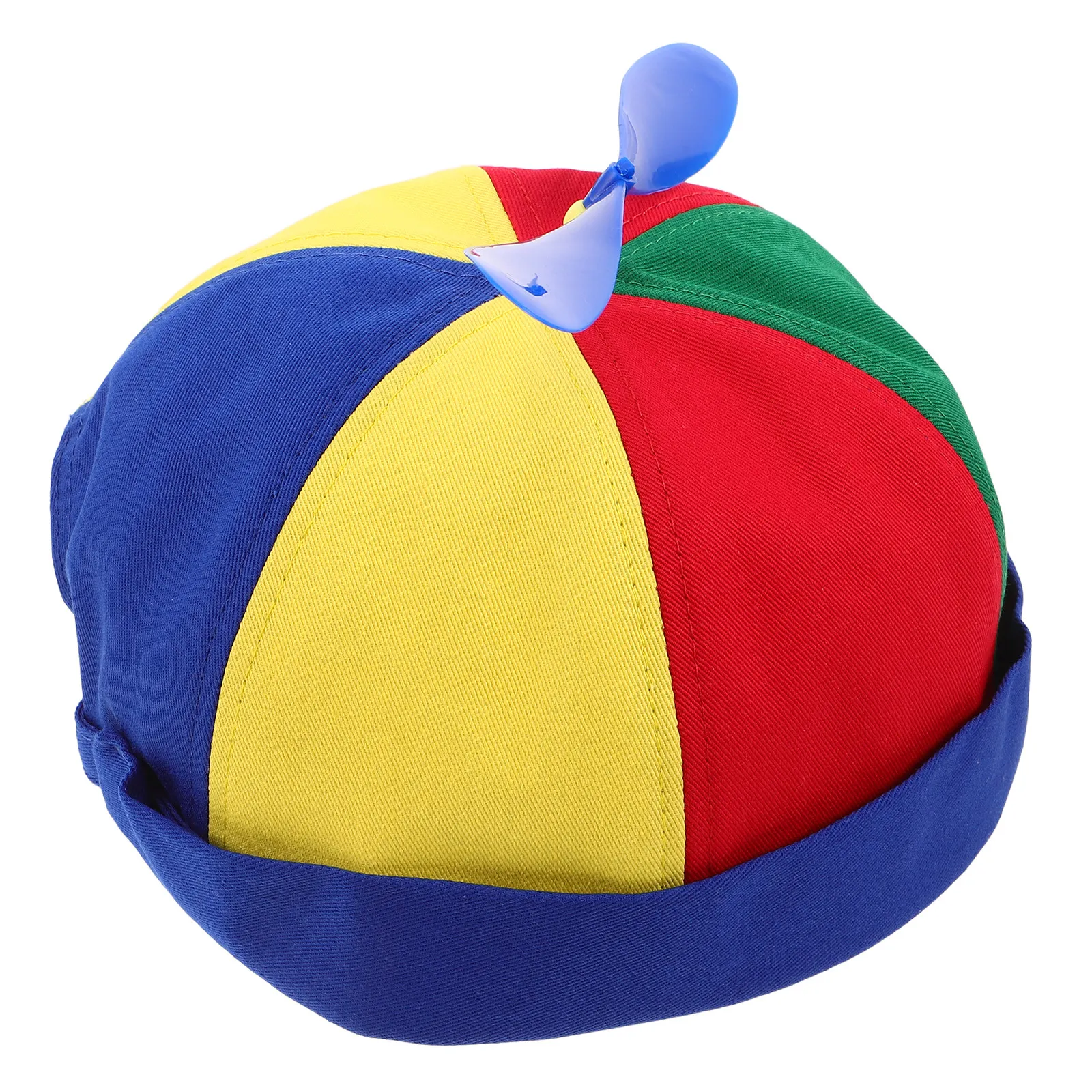 Dragonfly Detachable Propeller Colorful Cotton Baseball Cap Kids Summer Outdoor Adjustable Hat Interactive Pinwheel Beanie Hat