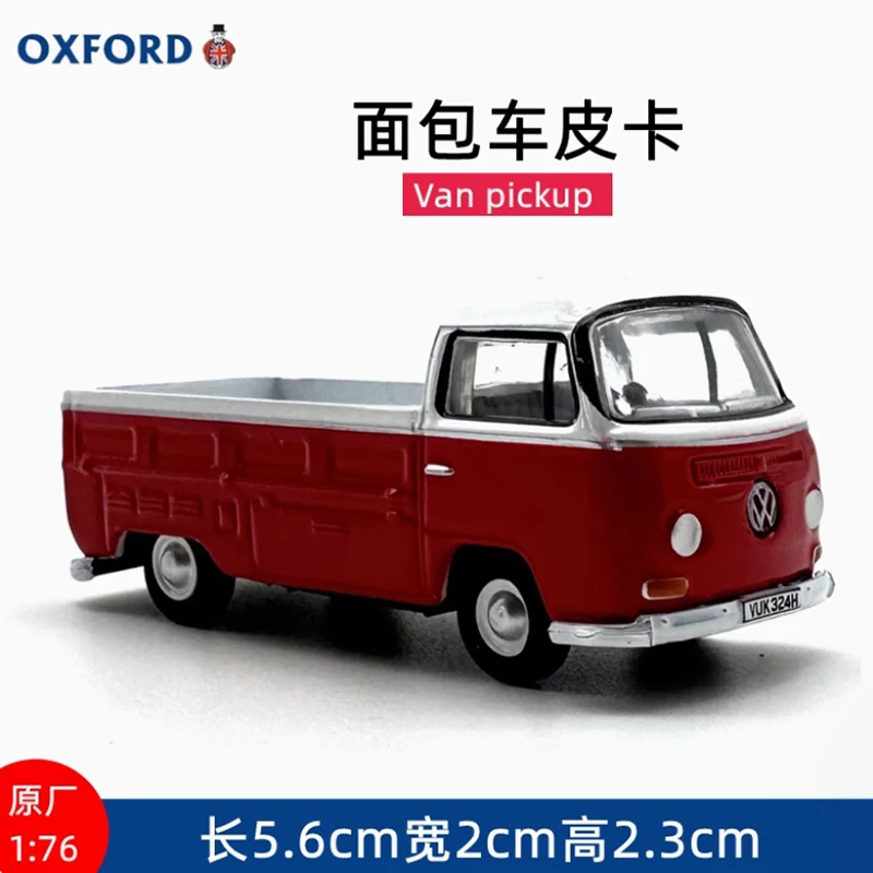 

OXFORD литой под давлением сплав масштаб 1:76 VW Van пикап модель автомобиля классический сувенир для взрослых подарок статический дисплей