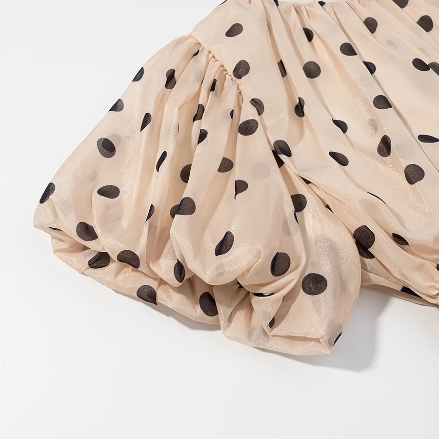 2025 امرأة الخريف موضة جديدة س الرقبة نقطة قصيرة الأكمام قميص خمر قمصان الإناث غير رسمية Blusas شيك القمم