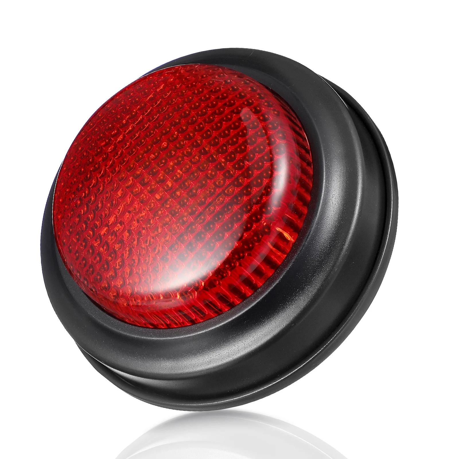 1 szt. Przycisk Alarmowy z Efektem Świetlnym, Rekwizyt do Psikusów na Imprezy, Przepychaczka, Prezent dla Dorosłych i Dzieci, do Biura, na Wesela i Imprezy