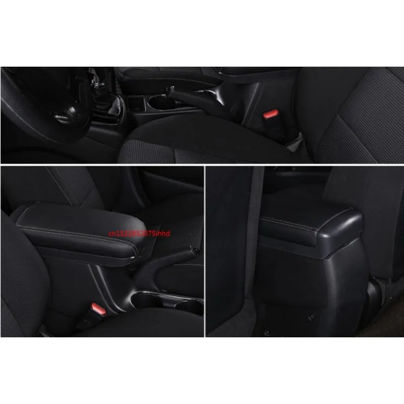 Armrest box lengthen heighten retrofit support decoration car accessories For Hyundaii IX35 2014 2015 2016 2017 2018 2019 2020