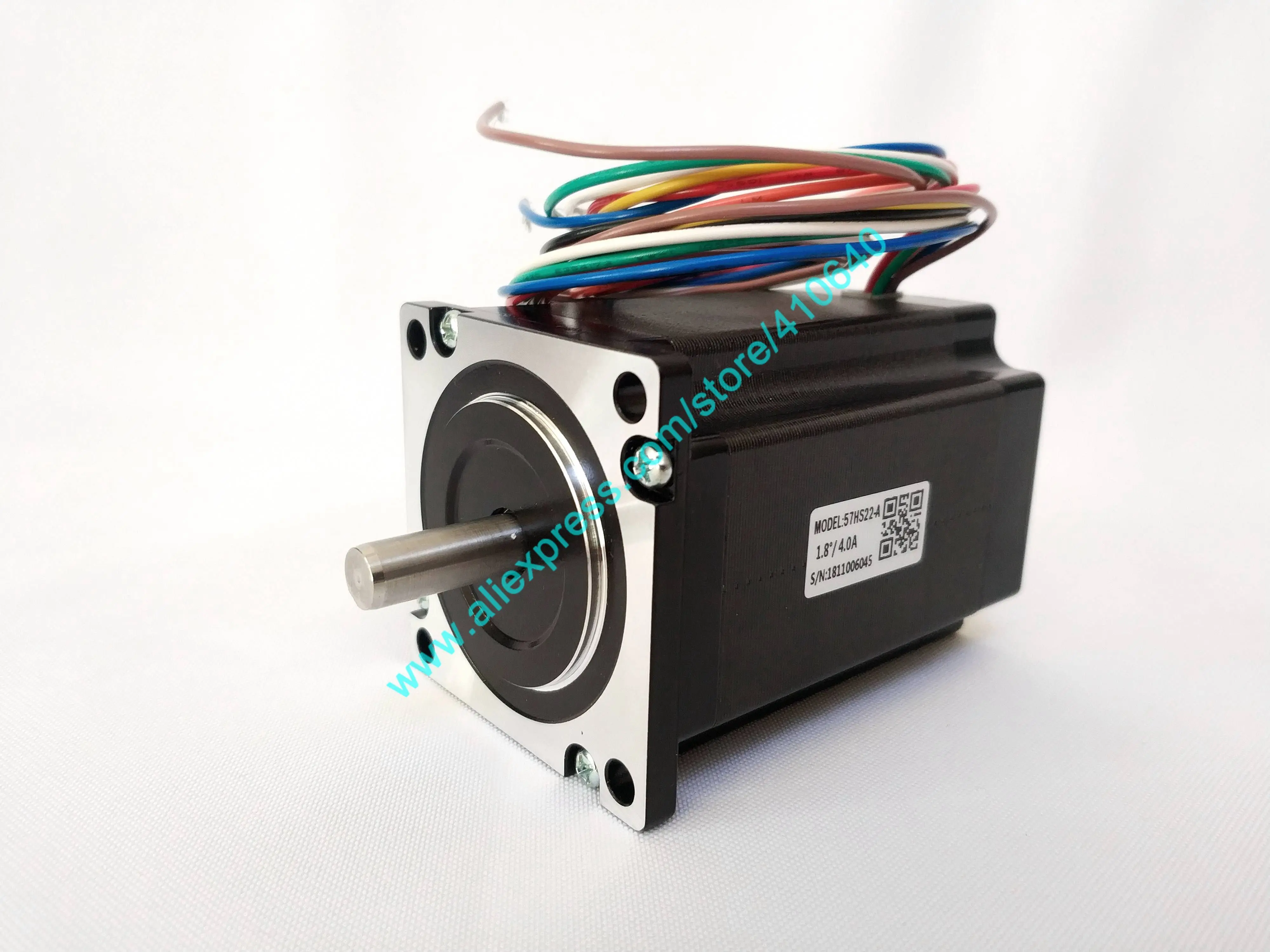 1 Buah 57HS22 57HS22-A 100% Asli Leadshine 2 Fase NEMA23 Motor Stepper 1.5 N.m 4.0 Panjang 81Mm Poros 8 Mm