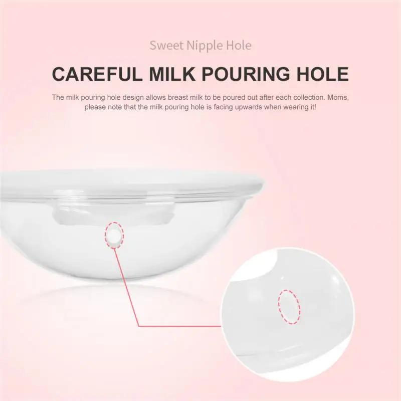 1~5PCS Silica Gel Portable Breast Milk Collector Postpartum Nipple Suction Container  Prevention Leakage Overflow Reusable