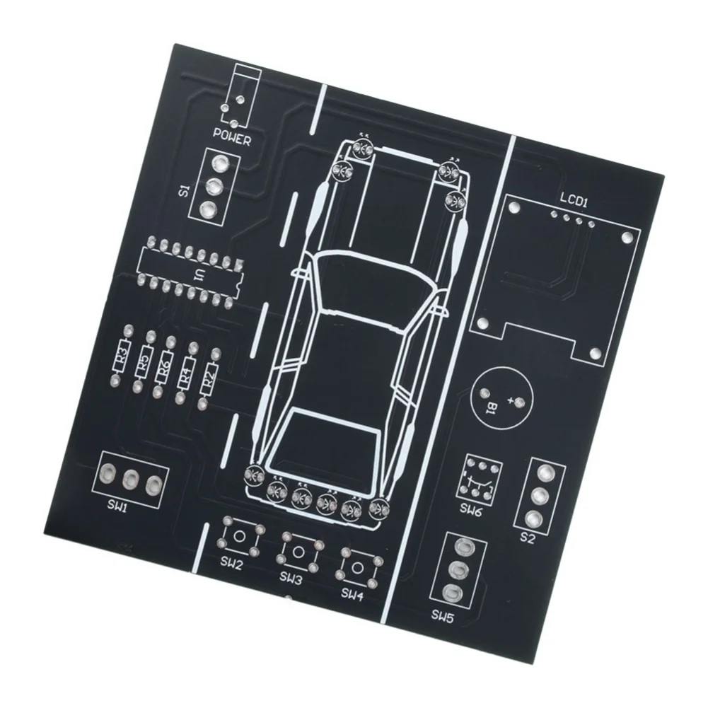 Beginner-Friendly Car Driving Simulation Kit for Learning Soldering Techniques and Automotive Lighting Circuits