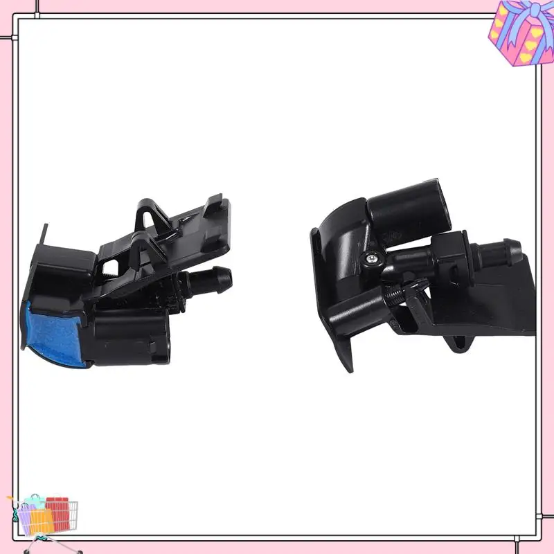 

A77T-2X New Windshield Washer Sprayer Nozzle Windscreen Nozzle Jet 61667183343 For -BMW X1 E84 / X6 E71 E72