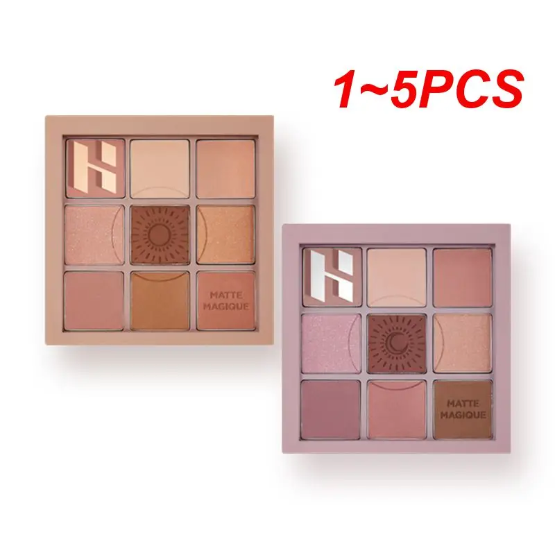 1~5PCS Acrylic Versatile Palette Hypoallergenic Formula Matte And Shimmer Combination Eyeshadow Trendy Makeup Top-rated Dikalu