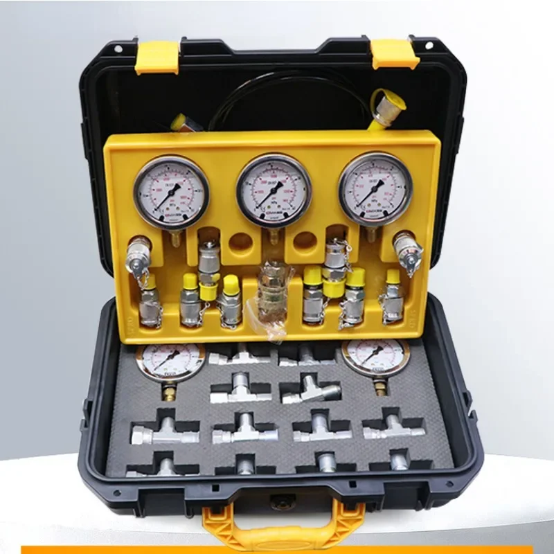 Pressure Tester High Precision Excavator Hydraulic Test Box Pilot Pump Combination Instrument