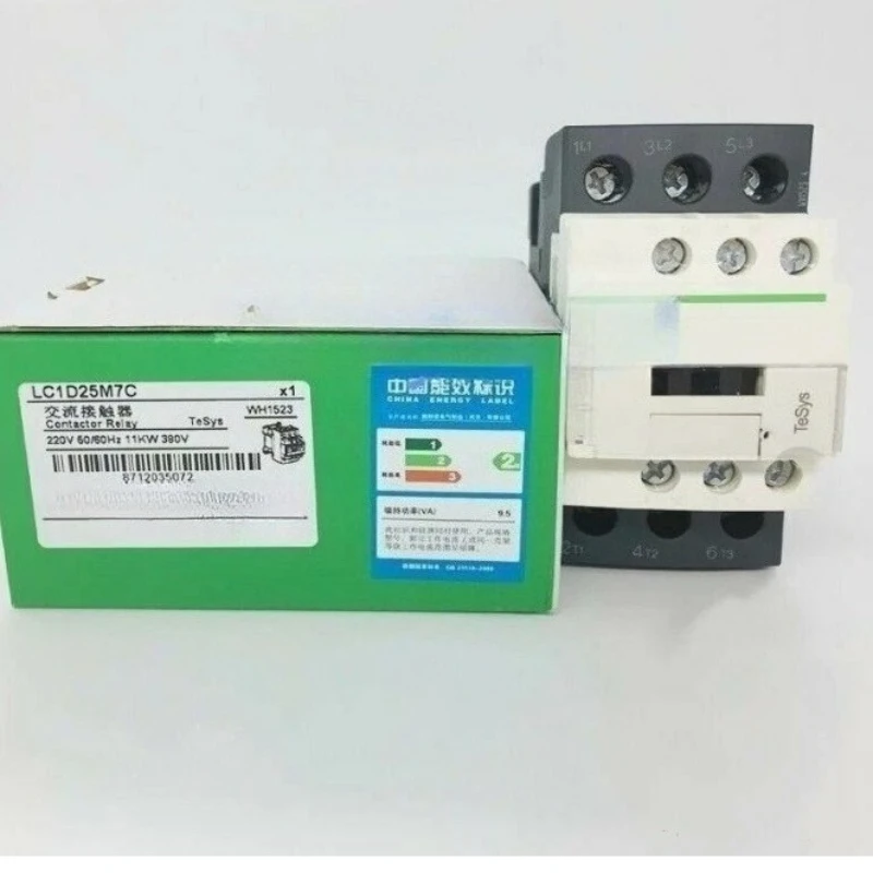 

Brand New Original Electric LC1D25M7C Coil 110V 220V 380V 36V 24V AC Contactor 25A Din Rail Contact Device Fast delivery