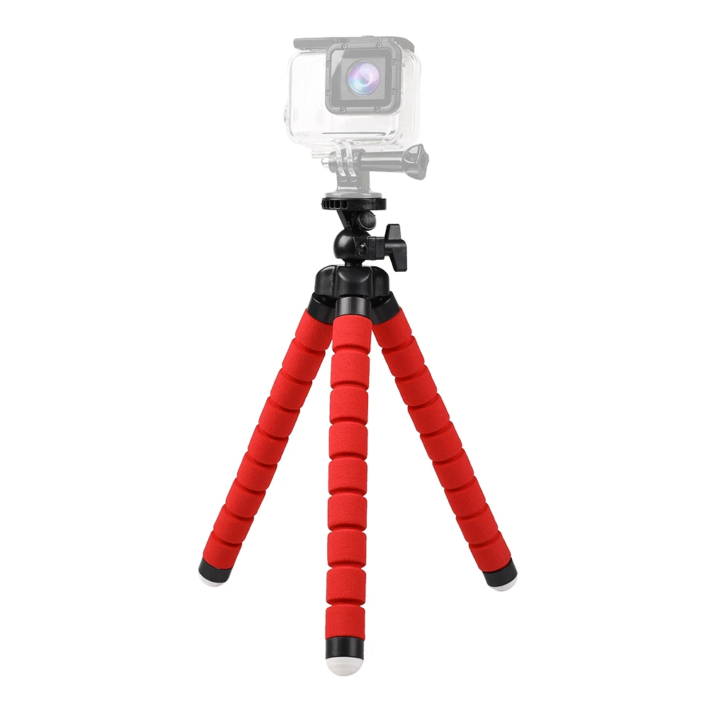 Tripod For Phone Flexible Sponge Octopus Mini Tripod For IPhone Mini Camera Tripod Phone Holder Clip Stand