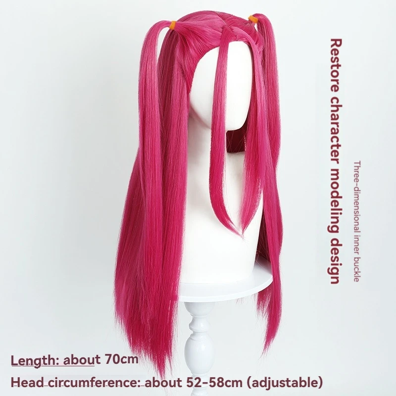 Anime Rumi Mira Zoey Cosplay Wig Demon Hunter Of Kpop Cosplay KPOP Huntrix Heat Resistant Synthetic Hair Wigs For Halloween