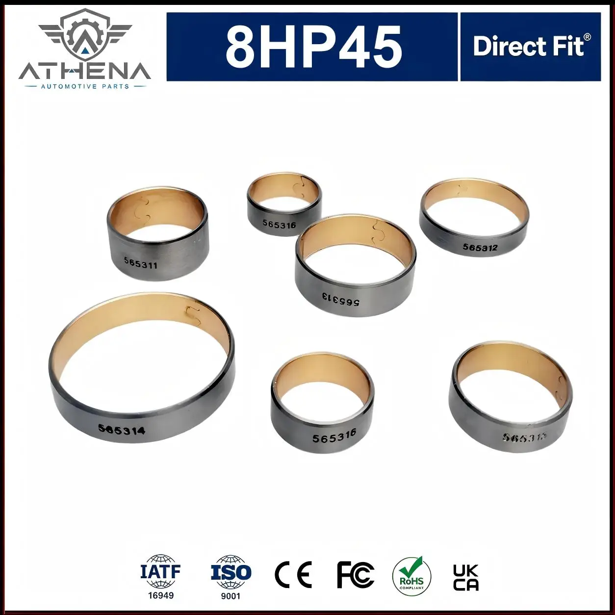 8HP45 8HP55 8HP70 ZF8HP45 845RE Transmission Bushing Kit Fix Noise Vibration Oil Leak Fit BMW Audi Jaguar 8AT