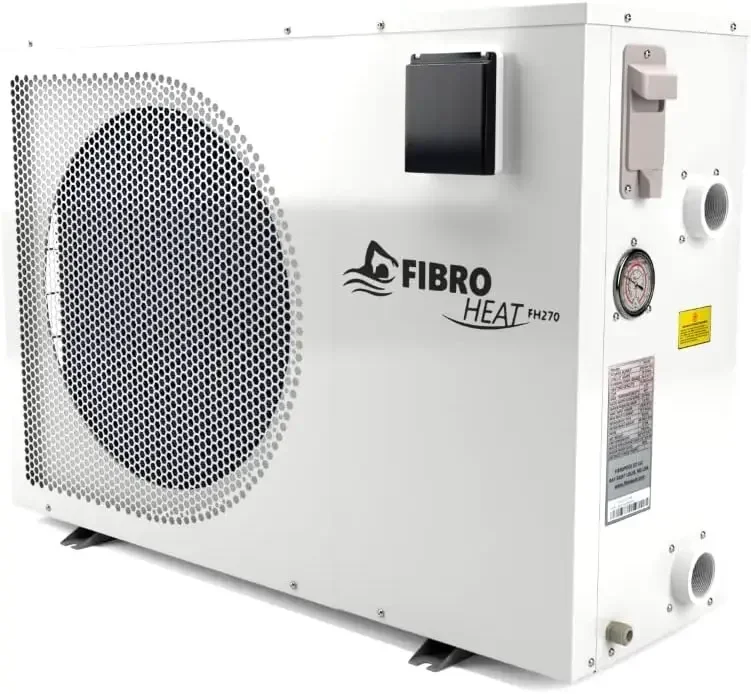 

Swimming Pool Heat Pump - FH270 70,000 BTU - for Above and In Ground Pools and Spas - High Efficiency, All Electric Heater