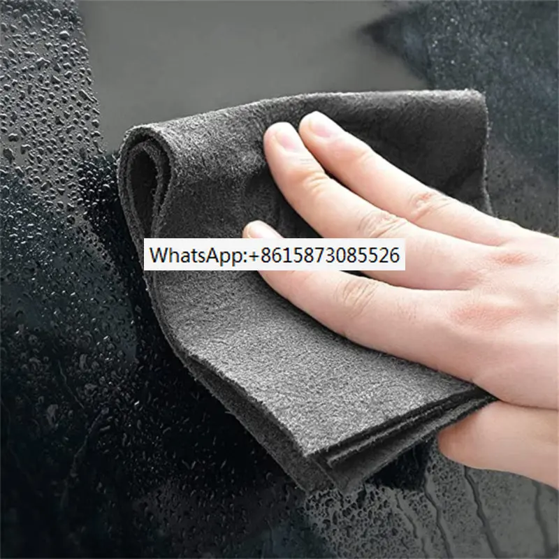 1-10PCS Thickened Magic Cleaning Cloth Wash Glass Windows Mirrors Car Windshields All-Purpose Softer Microfiber Cleaning Cloths