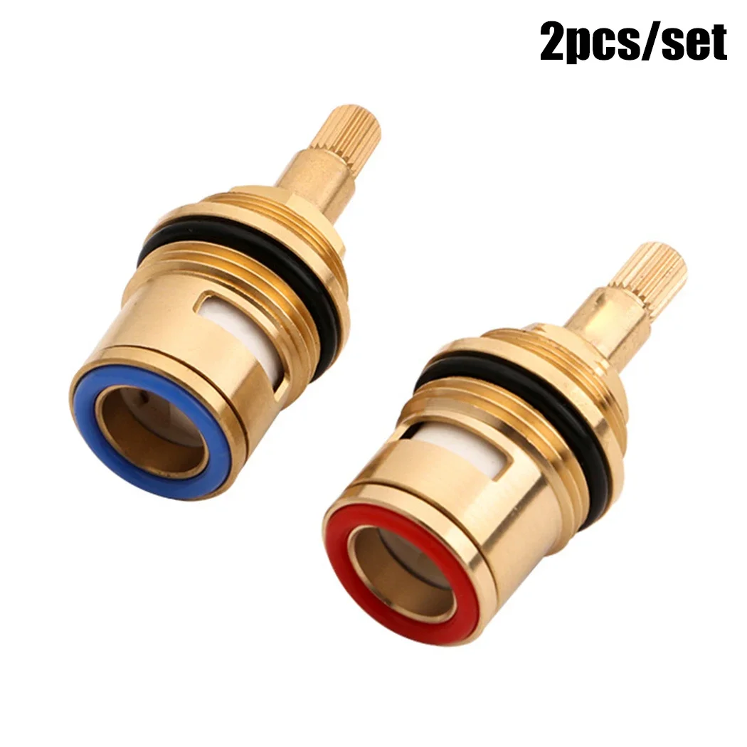 

Copper Core Ceramic Valve 3/4" Turn 3/4\" Valve Bathtub Ceramic Copper Body Copper body Faucet Grinding Disc Mixer accessories