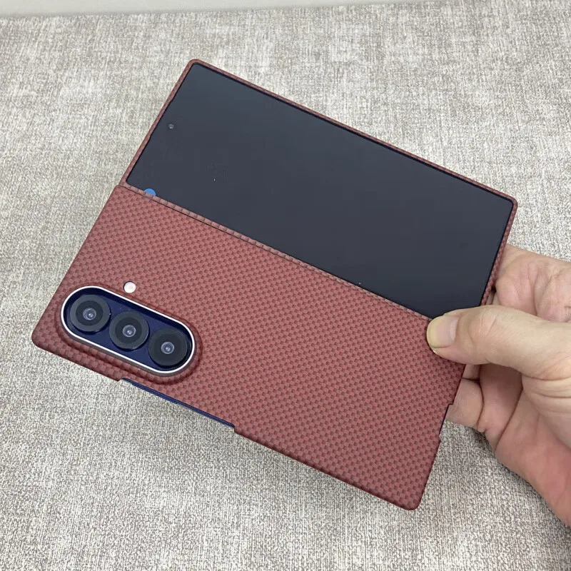 Etui Fold7 8 Ultra z włókna aramidowego i węglowego do Galaxy W26, magnetyczne etui Magsafe do Samsung Galaxy Z Fold 7 8 5G W26, ultracienkie — zdjęcie produktu 2