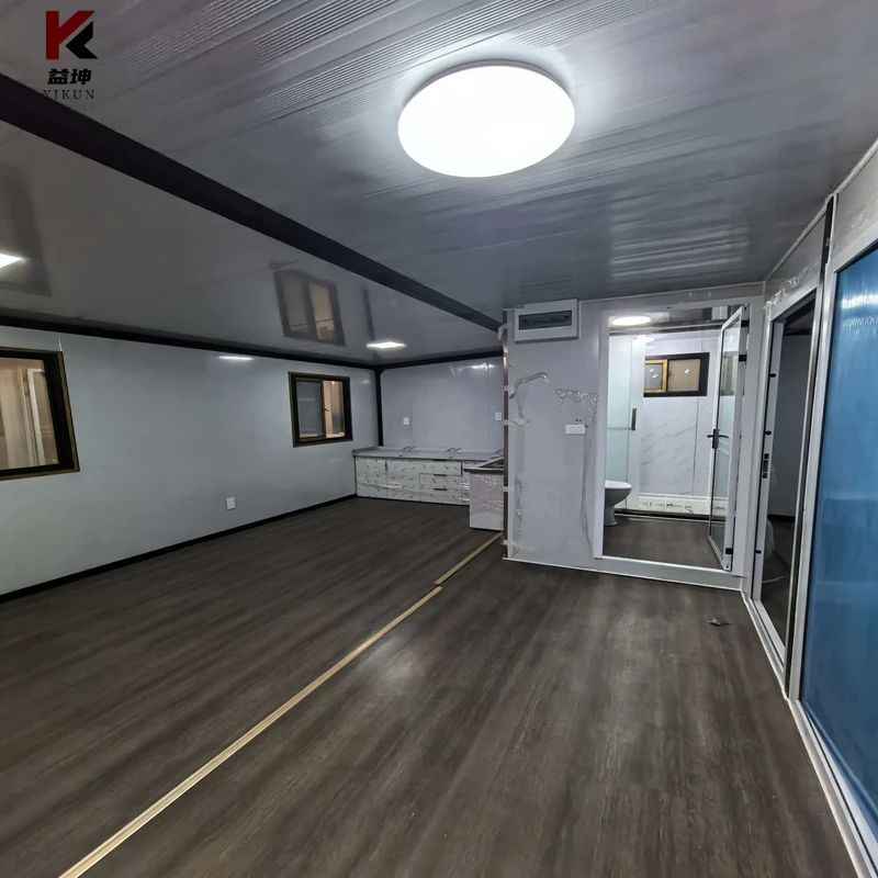 Modern 20ft 40ft Expandable Container House 2 3 Bedroom Prefab Home with Full Bathroom Kitchen